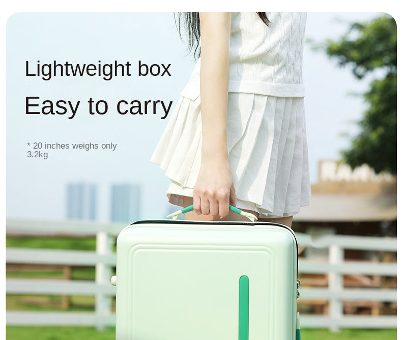 Travel Suitcase | Lightweight PC Trolley Case with USB Charging