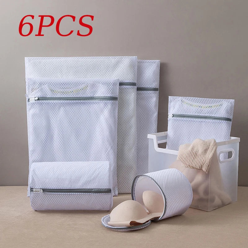 6-Piece Special Washing Bag Set - Mesh Laundry Bag Organizer