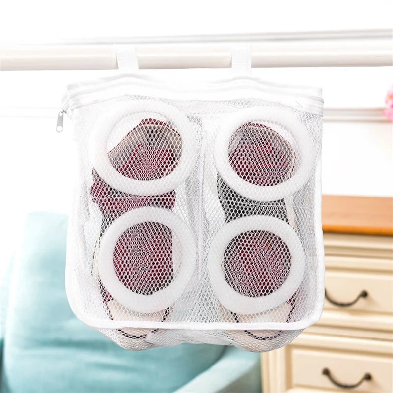 Shoes Washing Machine Bag – Portable Mesh Laundry Bag