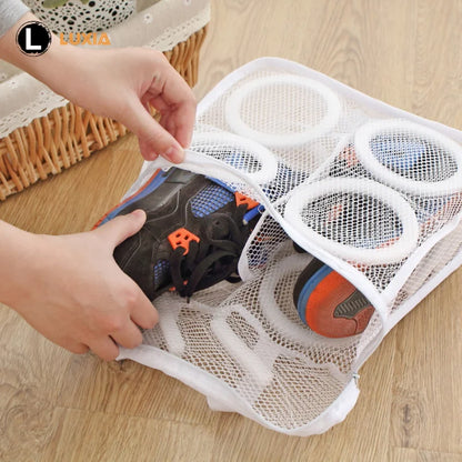 Shoes Washing Machine Bag – Portable Mesh Laundry Bag