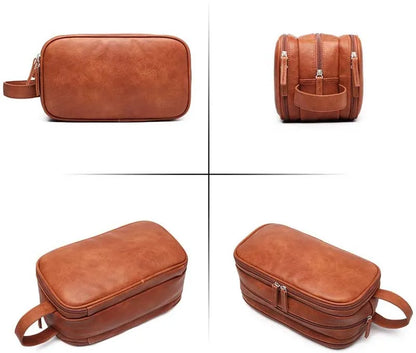 Men's Travel Toiletry Bag - Shaving Dopp Kit Storage Bag