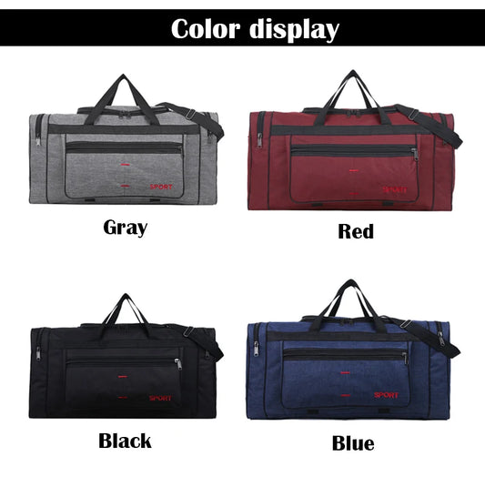 Super Large Capacity Travel Bag – Waterproof Big Duffle Bag