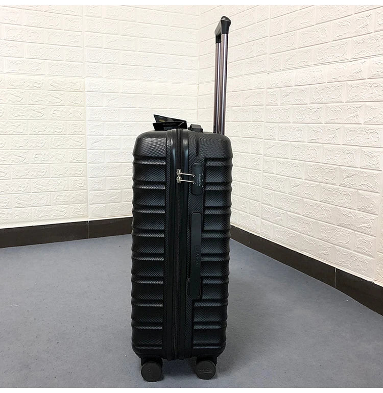 Men's Business Luxury Suitcase Available in 20", 24", and 28" Sizes | ABS Rolling Luggage Spinner