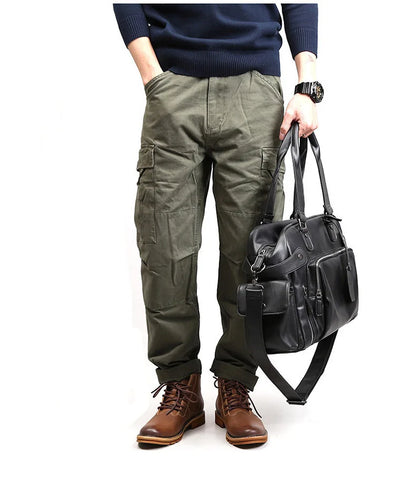 Male Travel Bag Retro Duffle