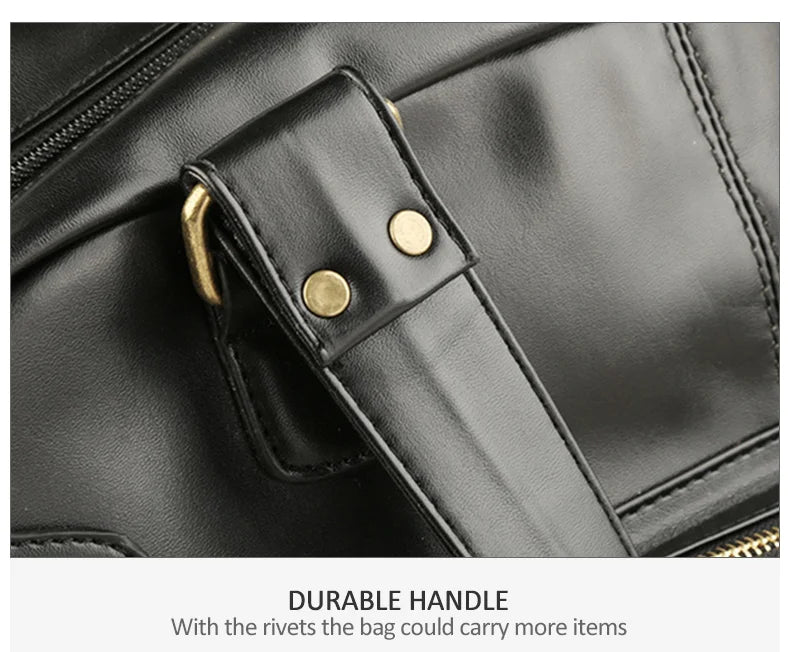 Male Travel Bag Retro Duffle