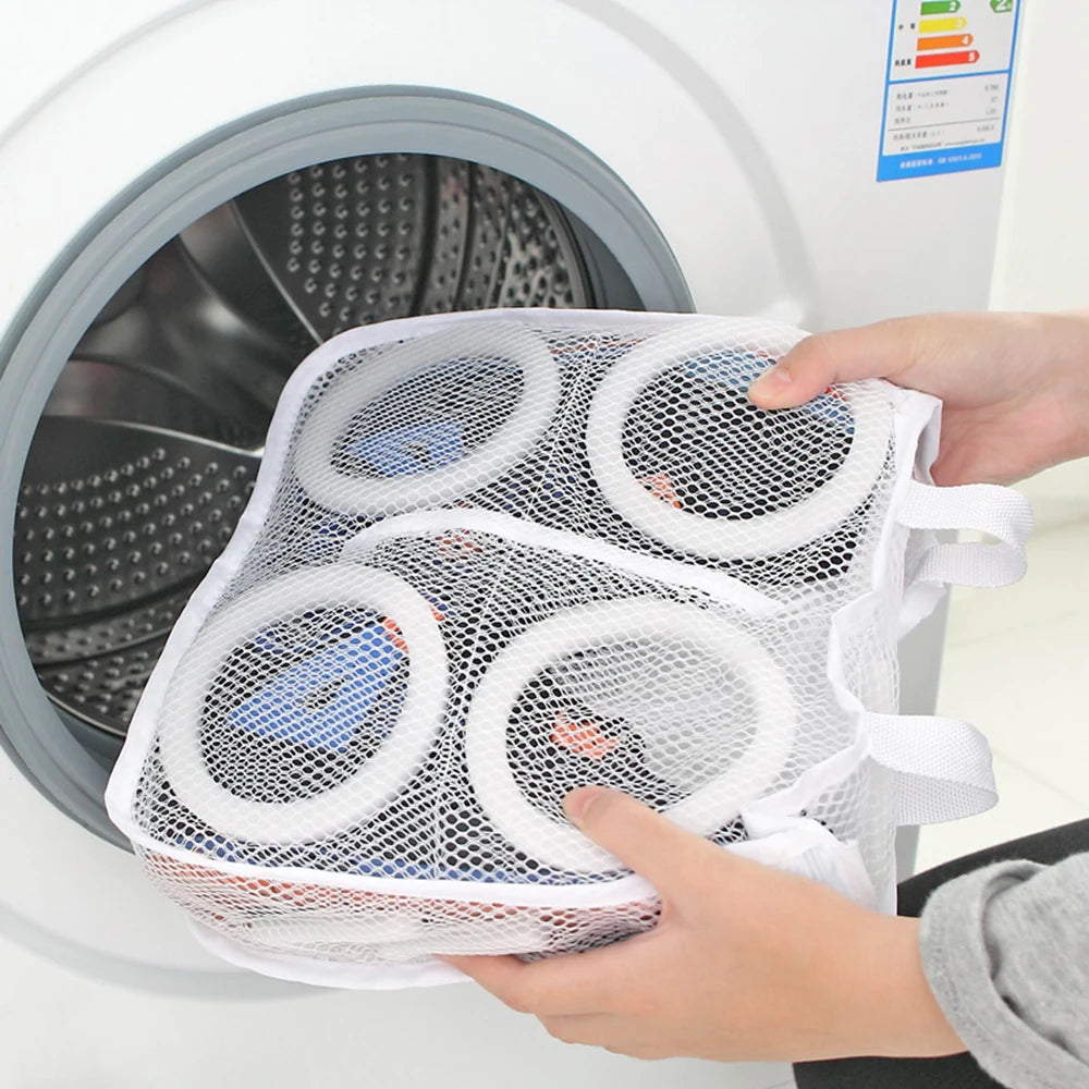 Shoes Washing Machine Bag – Portable Mesh Laundry Bag