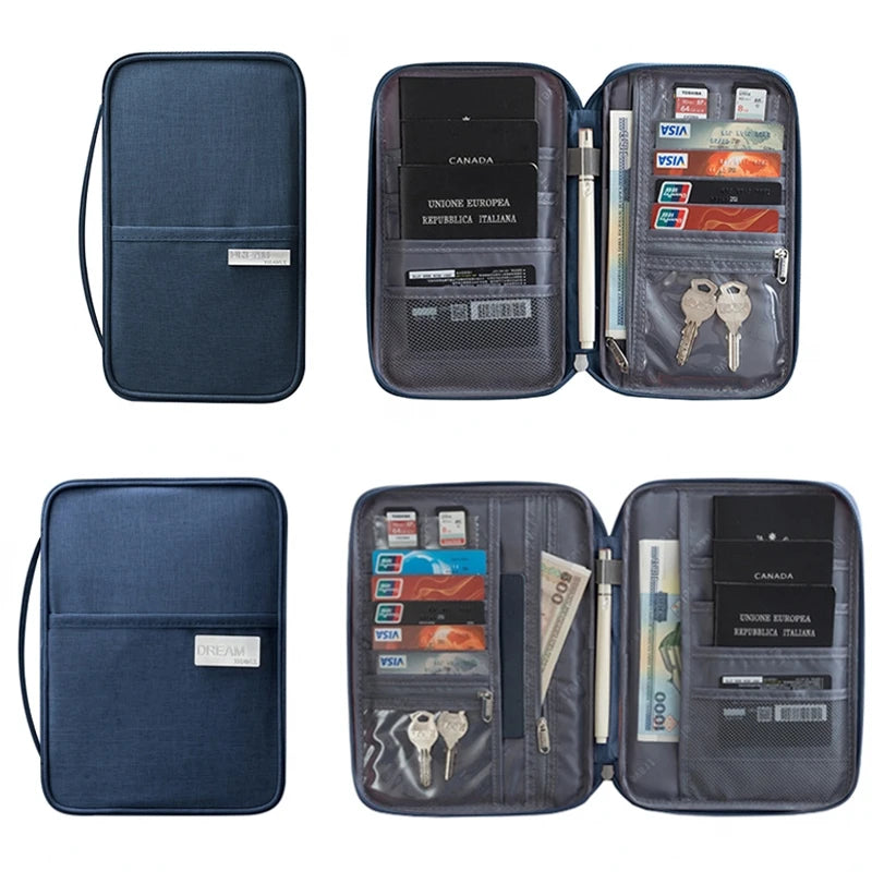 Travel Wallet Family Passport Holder