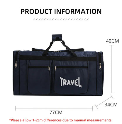 Travel Bag – Foldable Large Capacity Waterproof Multifunction Duffel Bag