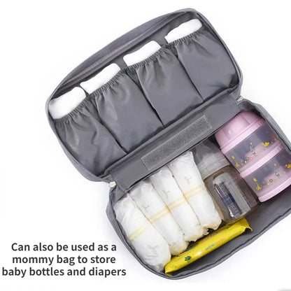 Travel Multi-Functional Underwear Bag - Bra and Panty Storage Organizer with 4 Slots