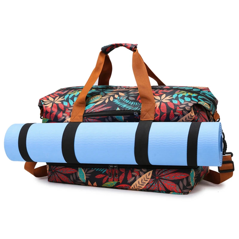 Large-Capacity Travel Bag for Men & Women – Dry-Wet Separation, Ideal for Sports, Fitness, and Short-Distance Travel