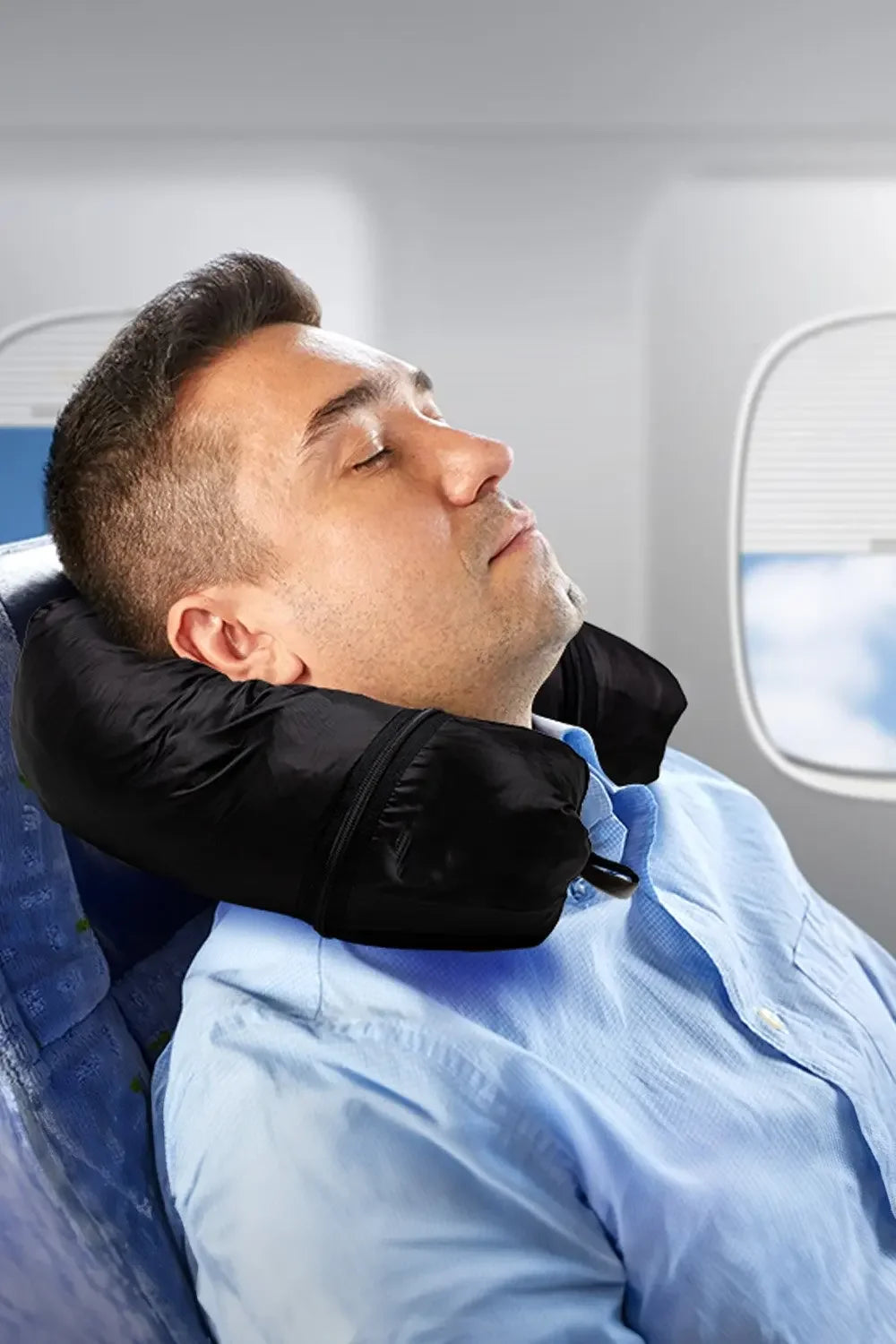 Stuffable Clothing Travel Neck Pillowcase – Versatile and Portable Neck Pillow