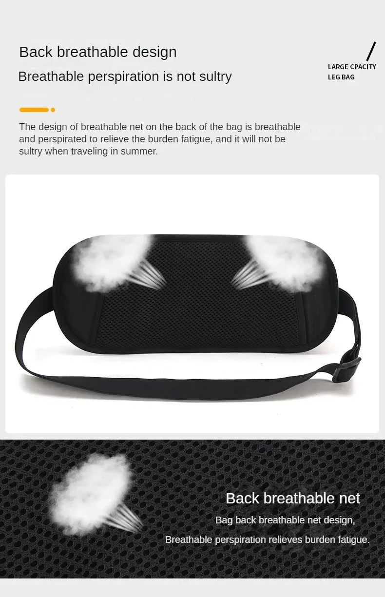 Invisible Travel Waist Pack - Hidden Security Wallet for Travel and Sports