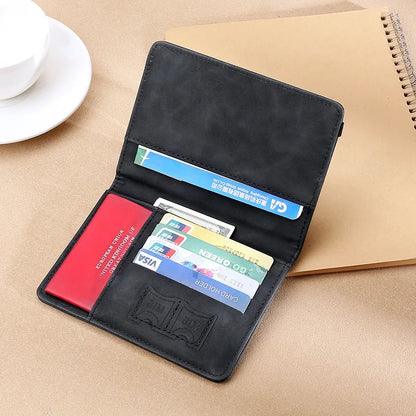 RFID Vintage Business Passport Holder