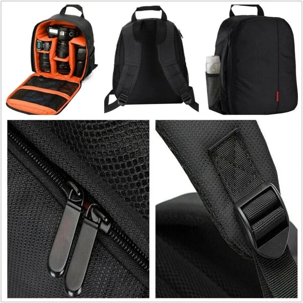 Multi-Functional Outdoor Camera Backpack - Waterproof Digital Shoulder Camera Bag