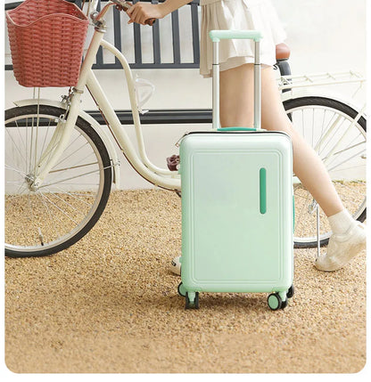 Travel Suitcase | Lightweight PC Trolley Case with USB Charging