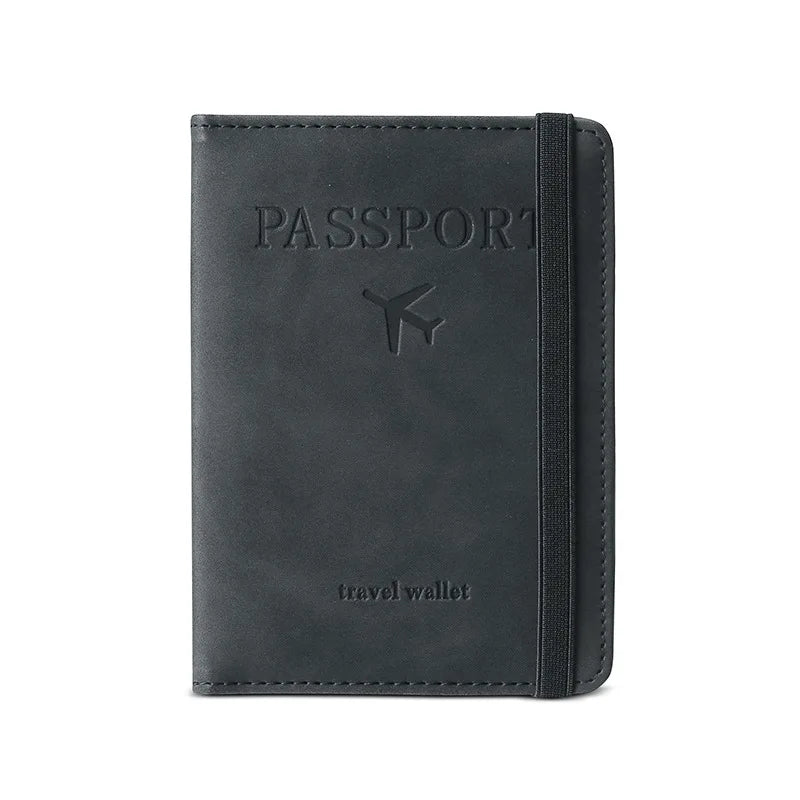 RFID Vintage Business Passport Holder