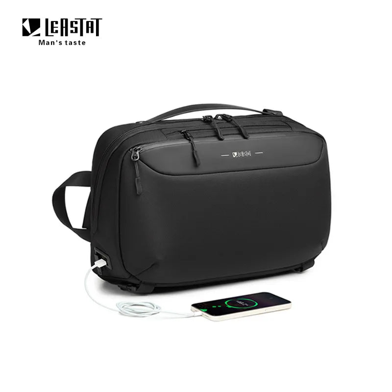 Fashion High Quality Design Sense Shoulder Bag - Anti-theft Multifunctional USB Shoulder Bag Waterproof Messenger Bag Travel