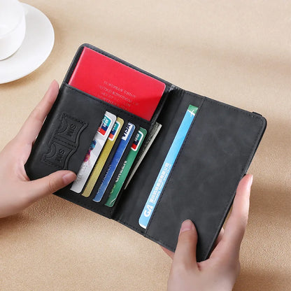 RFID Vintage Business Passport Holder