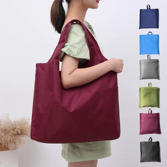 BIG Eco-Friendly Folding Shopping Bag – Reusable and Portable for Everyday Use