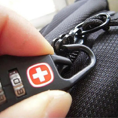 Portable Alloy Mini Lock - Anti-Theft Combination Code Number Lock