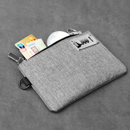 Lockable Money Bag - Coin Purse for Cash, Passports, Credit Cards Storage