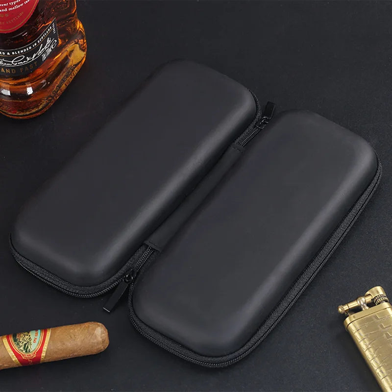 Portable Cigar Case - EVA Lightweight Travel Storage Bag