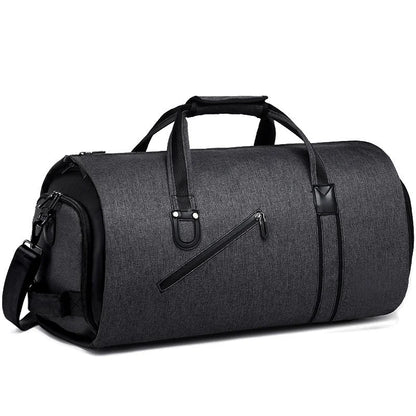 Men’s Hand Luggage Bag – Large Capacity Folding Sports and Travel Bag with Shoe Compartment