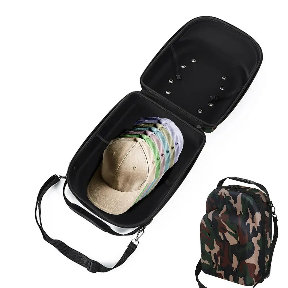 1PC Baseball Hat Travel Bag – Baseball Cap Travel Case and Storage Carrier