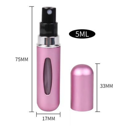 5ml Perfume Refill Bottle – Portable Mini Refillable Spray Atomizer for Travel