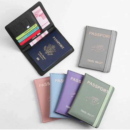 RFID Vintage Business Passport Holder