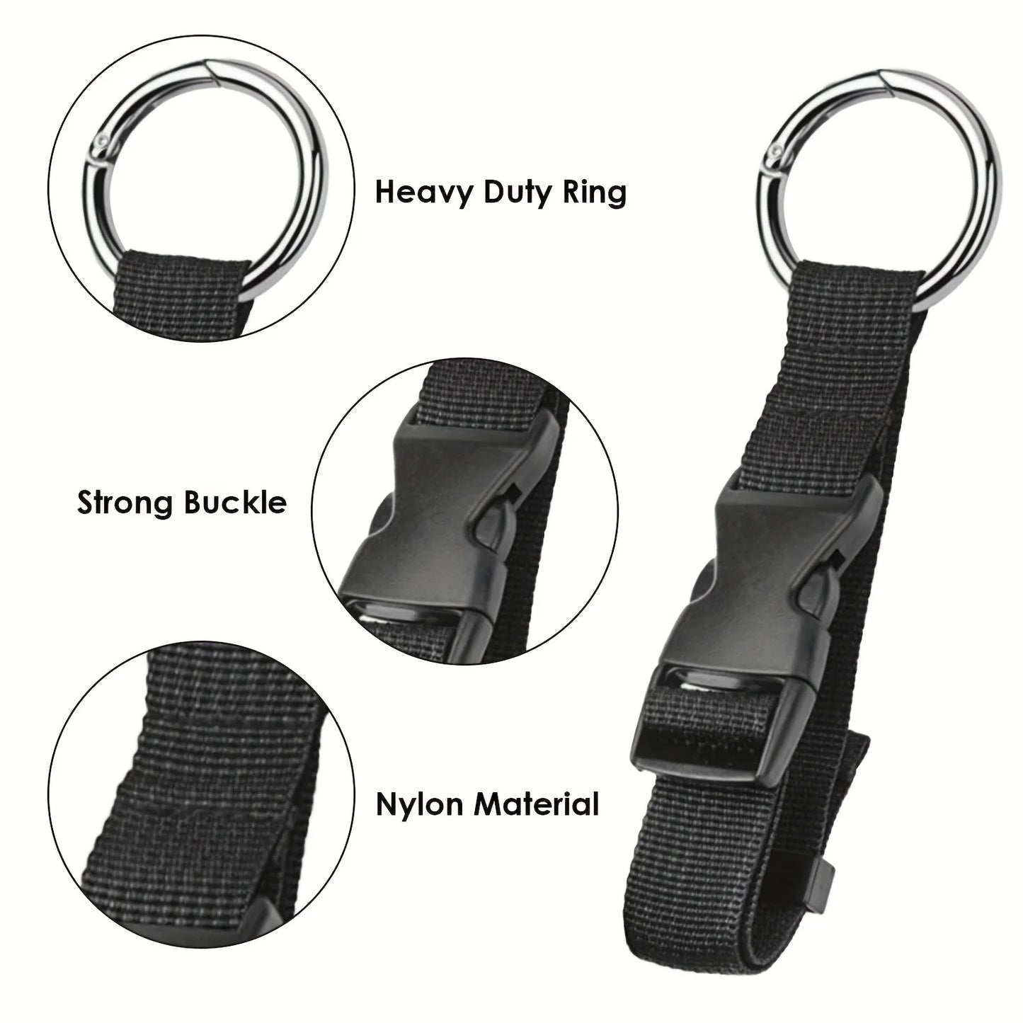 Travel Luggage Fixed Strap – Secure and Convenient Backpack Accessory