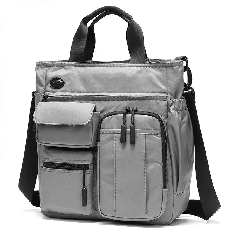 Business Shoulder Bag - Men’s Multilayer Multifunctional Briefcase