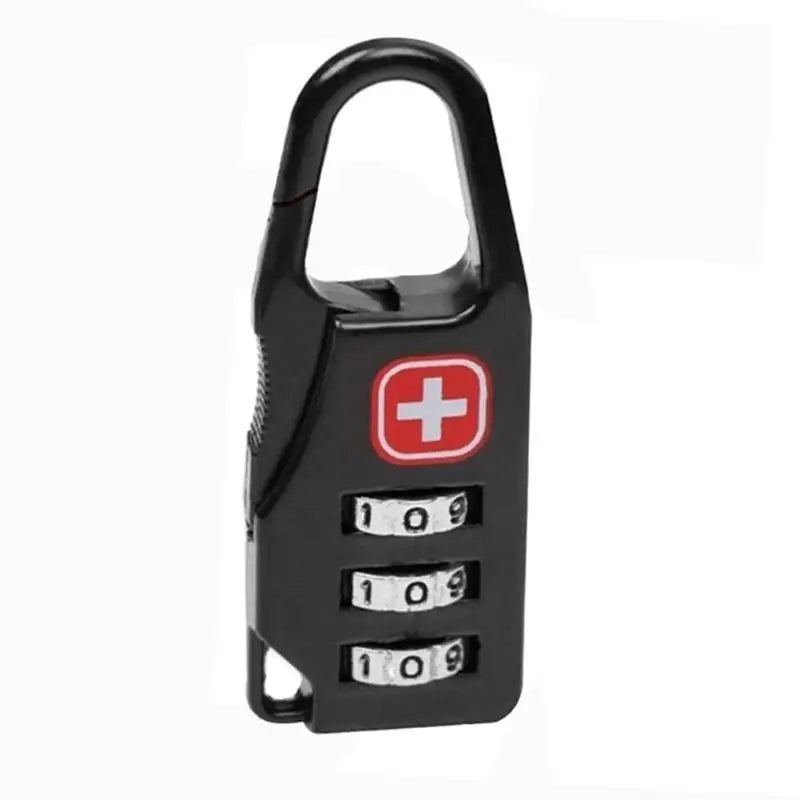 Portable Alloy Mini Lock - Anti-Theft Combination Code Number Lock