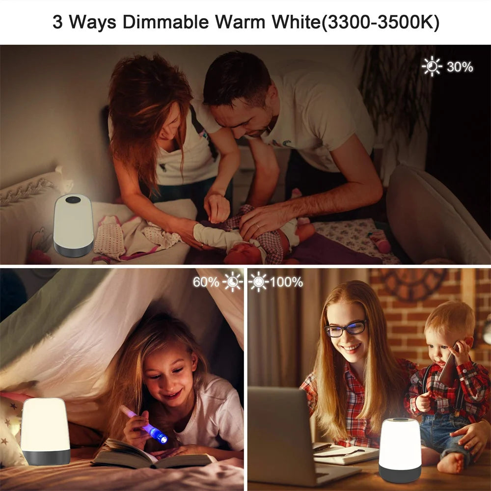 New Alarm Clock Wake-Up Light with Sunrise Simulation