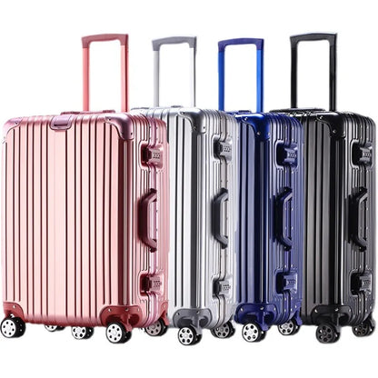 Thickened Aluminium Frame & PC Suitcase with Universal Wheels