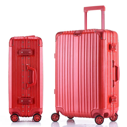 Thickened Aluminium Frame & PC Suitcase with Universal Wheels