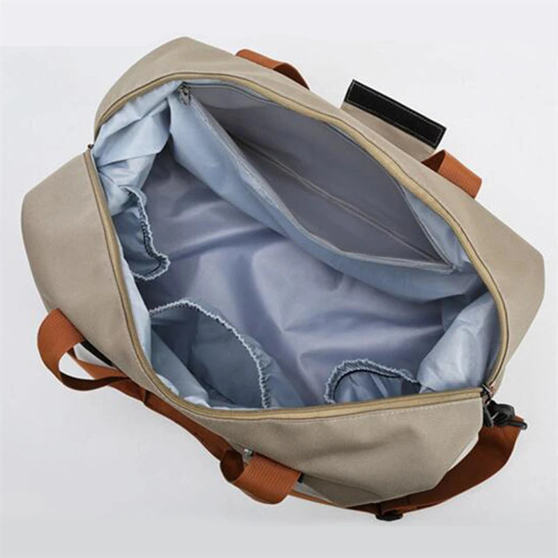 Large-Capacity Travel Bag for Men & Women – Dry-Wet Separation, Ideal for Sports, Fitness, and Short-Distance Travel