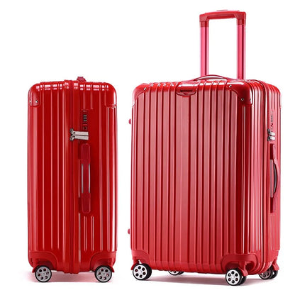 Thickened Aluminium Frame & PC Suitcase with Universal Wheels