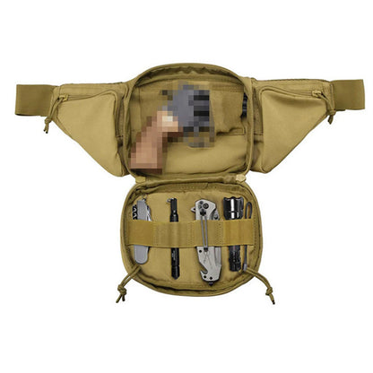 Tactical Men's Waist Fanny Pack - High-Quality Nylon Hip Bum Bag