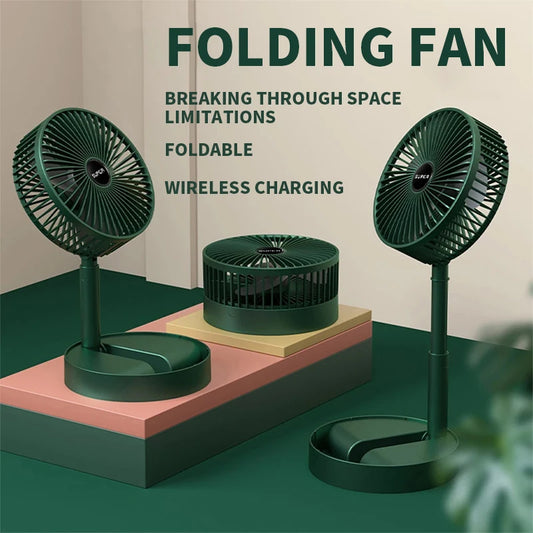 Mini Adjustable Mini Fan - Portable Rechargeable Cooling Fan