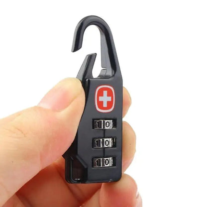 Portable Alloy Mini Lock - Anti-Theft Combination Code Number Lock