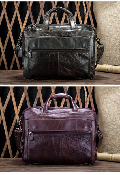 Men’s Genuine Leather Briefcase