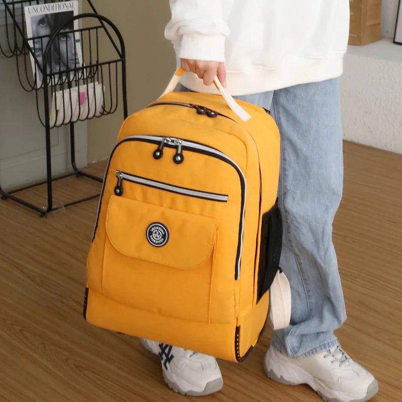 Carry-on Luggage Large Size Travel Trolly Backpack with Wheels Rolling Suitcase on Wheels Waterproof Business Laptop Luggage