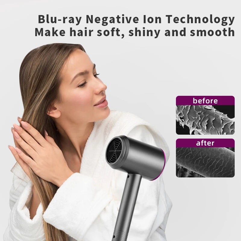 High-Speed Hair Dryer for Women - Professional Salon Home High Power Dryer