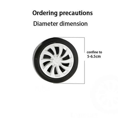 16/4PCS Silicone Wheels Protector for Luggage