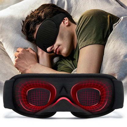 3D Sleeping Mask - 100% Blockout Light Sleep Mask for Ultimate Comfort