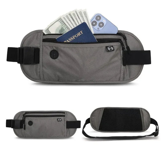 Invisible Travel Waist Pack - Hidden Security Wallet for Travel and Sports