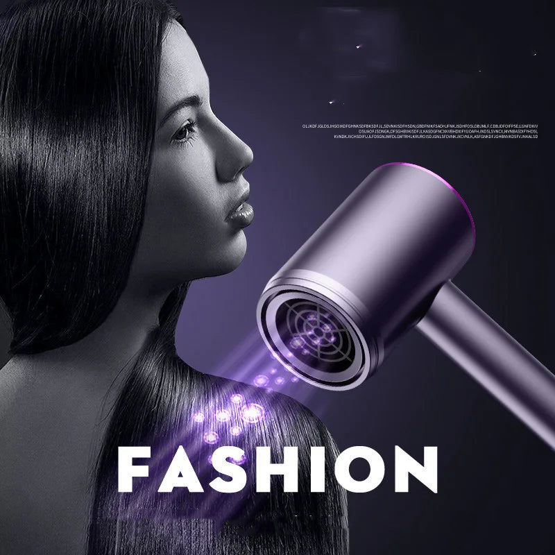 High Quality Household Hair Dryer - Anion Hair Health Lightweight High Power Cold and Hot Hair Blower