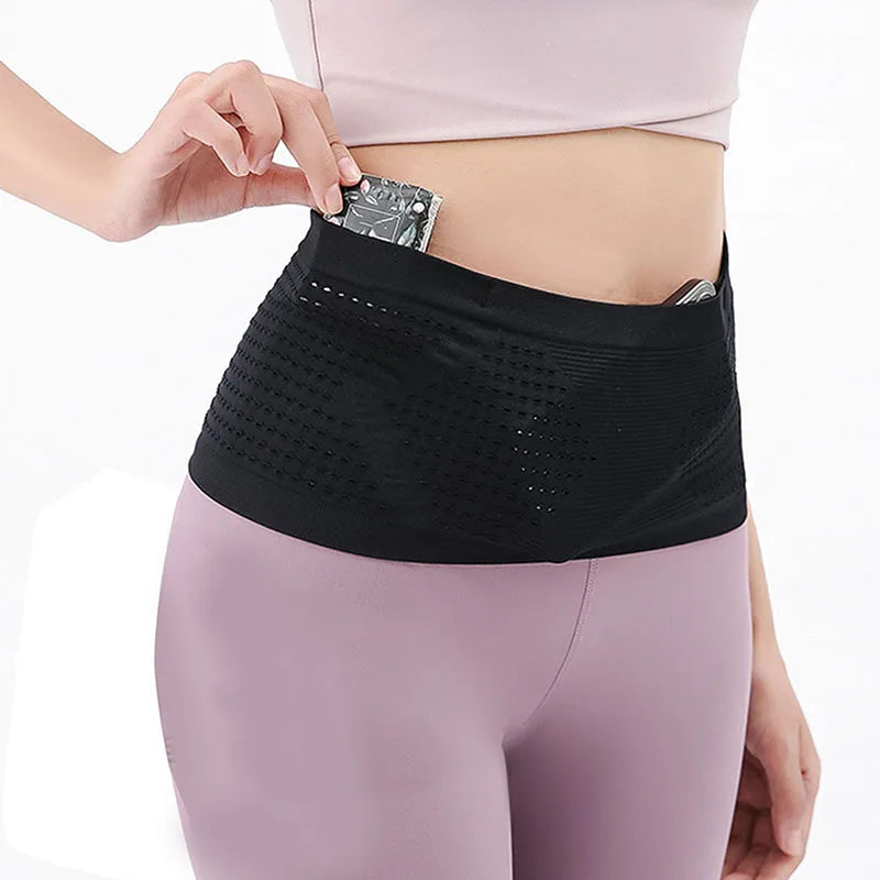 Seamless Invisible Running Waist Belt Bag