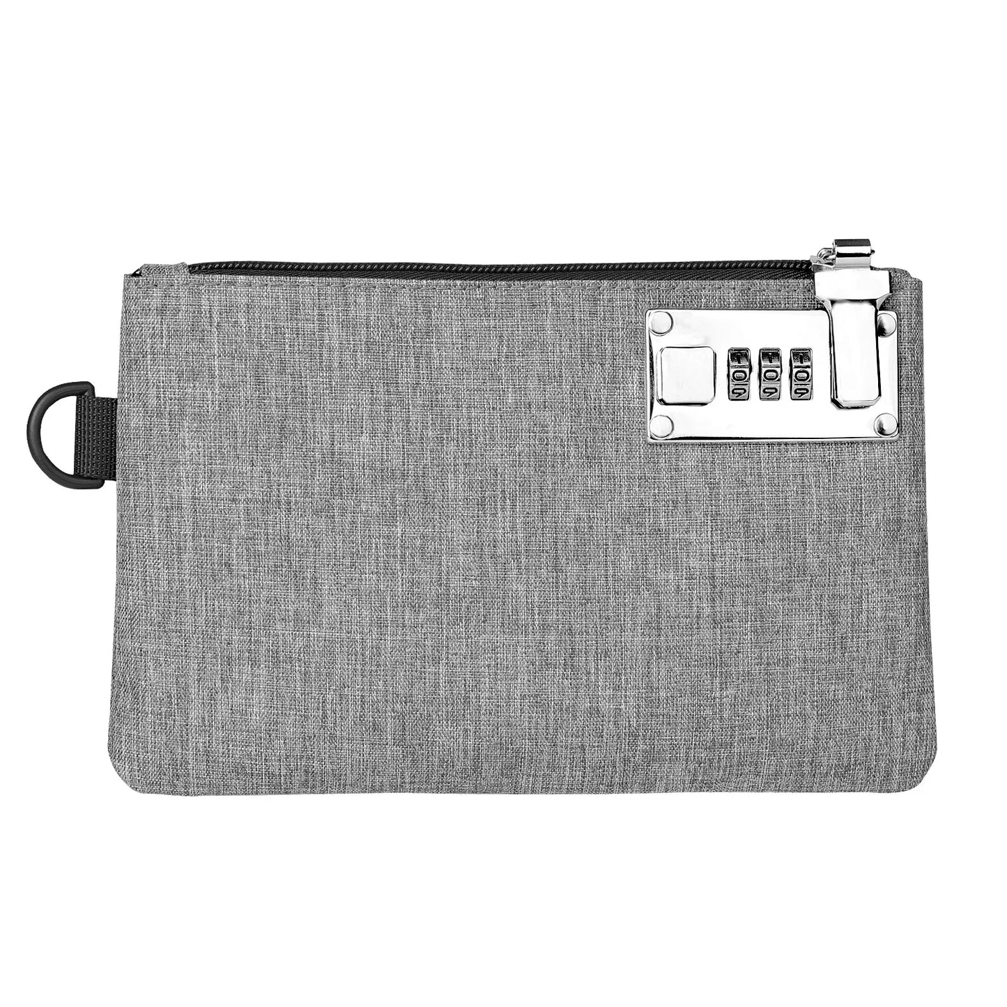 Lockable Money Bag - Coin Purse for Cash, Passports, Credit Cards Storage